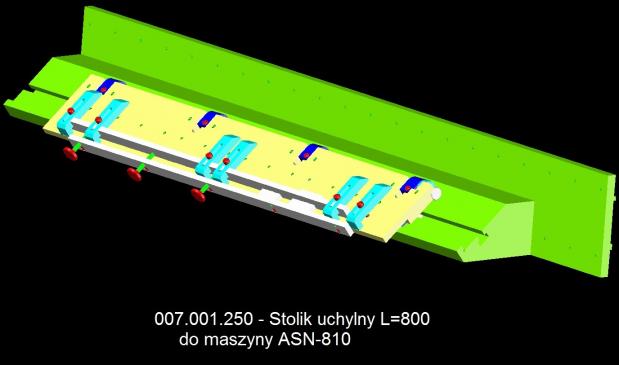 Stół uchylny L=800 007.001.250